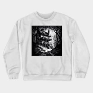 Scary Haunted Mansion Crewneck Sweatshirt